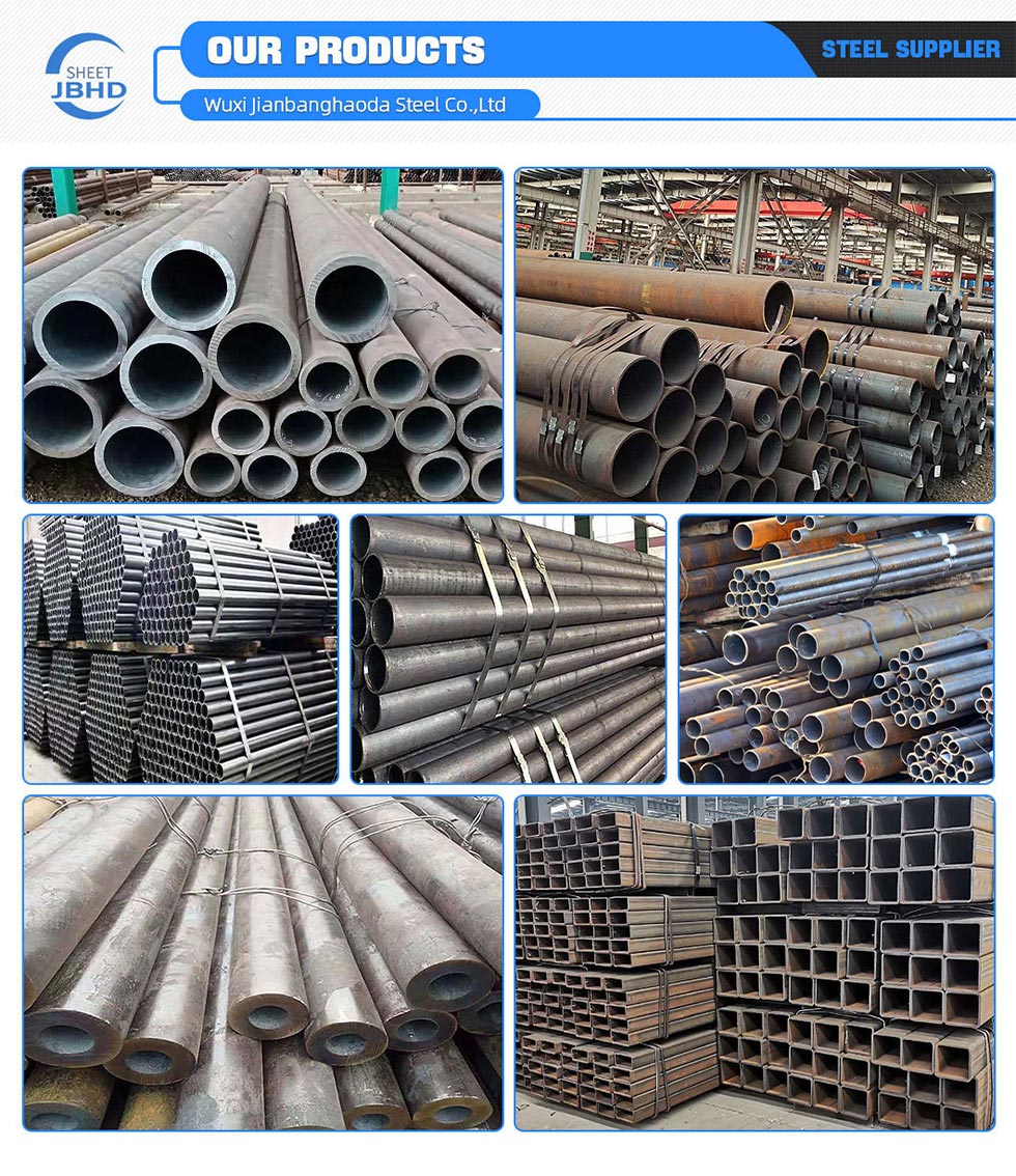A36 Round Seamless Carbon Steel Round Pipe