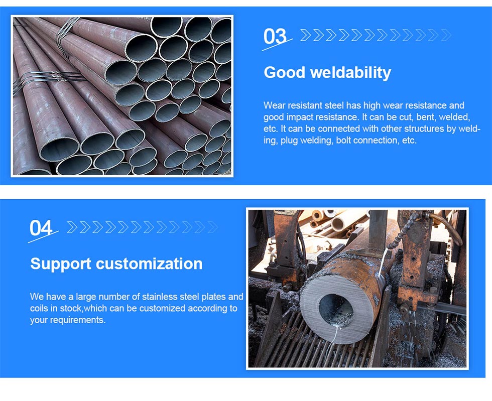 A36 Round Seamless Carbon Steel Round Pipe
